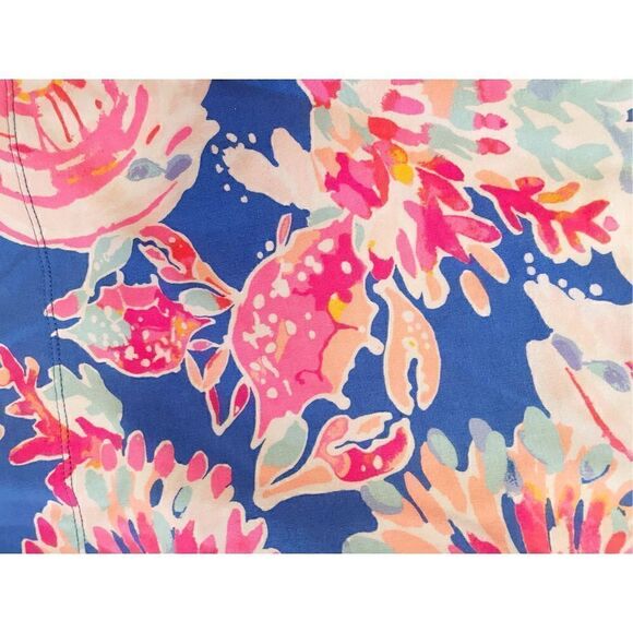 Lilly Pulitzer Skipper Sleeveless Dress Bennet Blue Bay Dreamin' XS coverup - Picture 4 of 7